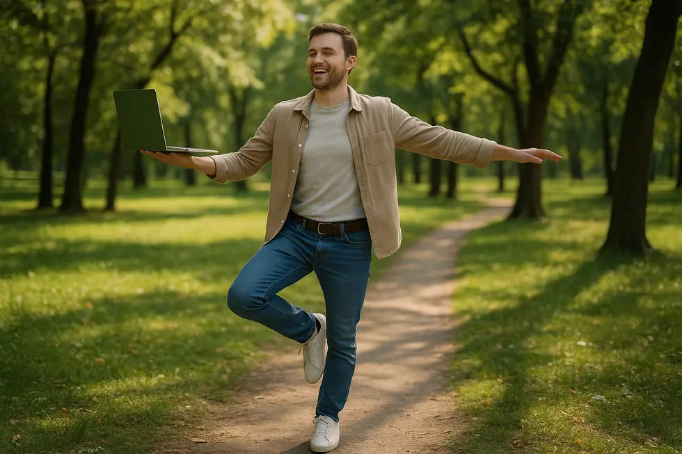 Stressreduktion durch das Setzen von Grenzen im täglichen Leben.