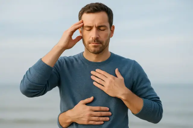 Illustration symbolizing the integration of mind, heart, and gut in decision-making.